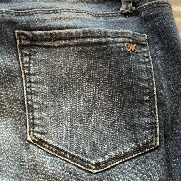 Khloe Kardashian - Curvy Slim Boot Blue Jeans, Size 12 - Picture 10 of 16